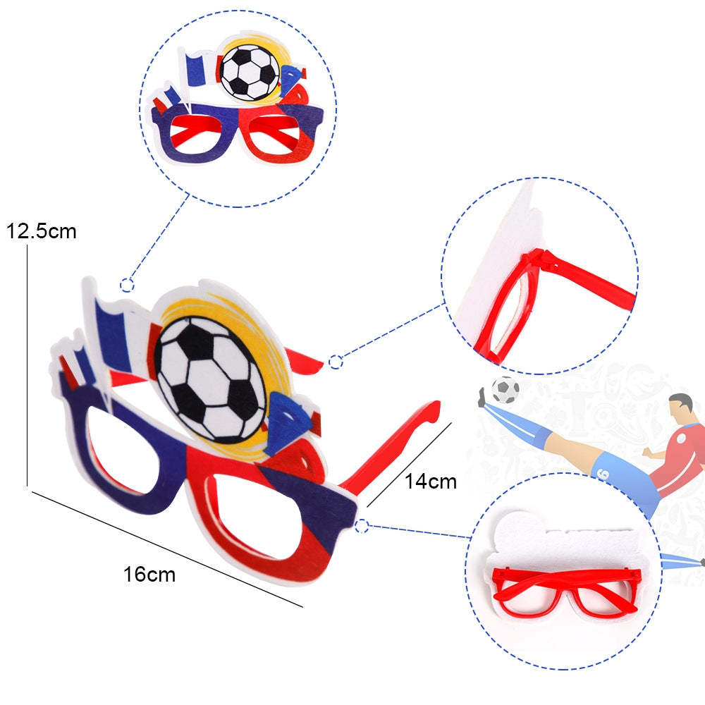 Lunettes De Fête De Football Euro 2024, Accessoire Amusant Pour Les Fans De L'euro 2024, Accessoire Amusant Pour Les Amateurs De Football - Mug Personnalisé
