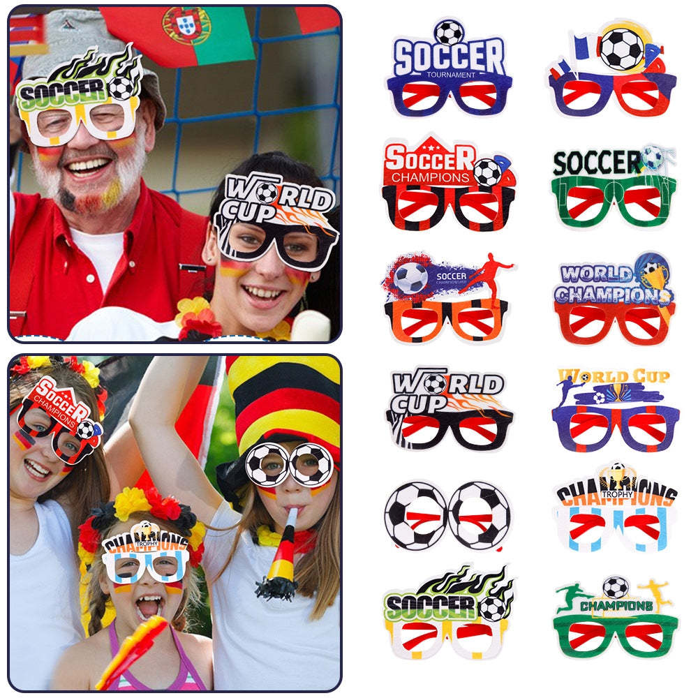 Lunettes De Fête De Football Euro 2024, Accessoire Amusant Pour Les Fans De L'euro 2024, Accessoire Amusant Pour Les Amateurs De Football - Mug Personnalisé