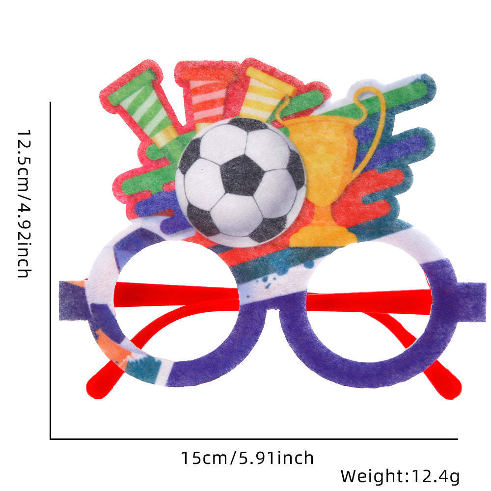 Lunettes De Fête De Football Euro 2024, Accessoire Amusant Pour Les Fans De L'euro 2024, Accessoire Amusant Pour Les Amateurs De Football - Mug Personnalisé