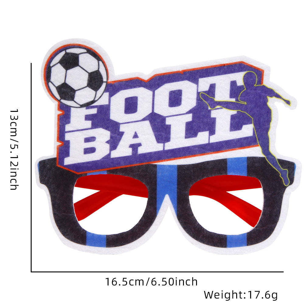 Lunettes De Fête De Football Euro 2024, Accessoire Amusant Pour Les Fans De L'euro 2024, Accessoire Amusant Pour Les Amateurs De Football - Mug Personnalisé