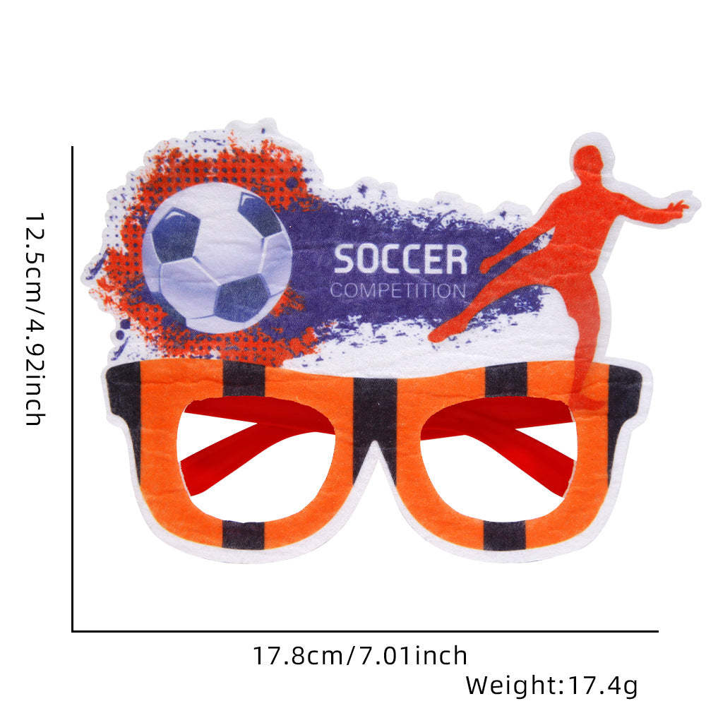 Lunettes De Fête De Football Euro 2024, Accessoire Amusant Pour Les Fans De L'euro 2024, Accessoire Amusant Pour Les Amateurs De Football - Mug Personnalisé