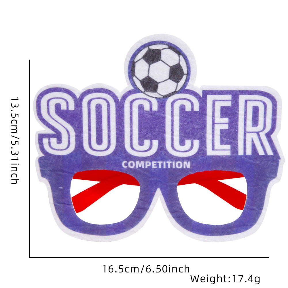 Lunettes De Fête De Football Euro 2024, Accessoire Amusant Pour Les Fans De L'euro 2024, Accessoire Amusant Pour Les Amateurs De Football - Mug Personnalisé