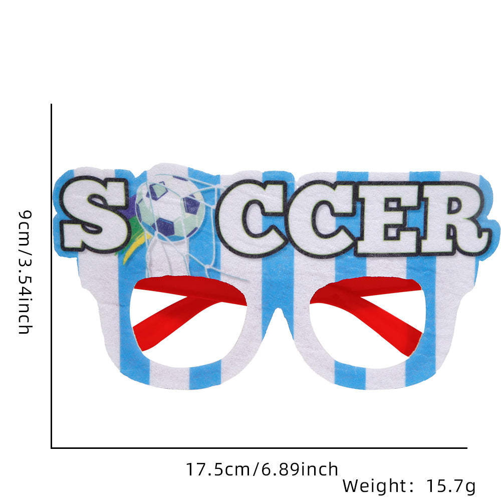 Lunettes De Fête De Football Euro 2024, Accessoire Amusant Pour Les Fans De L'euro 2024, Accessoire Amusant Pour Les Amateurs De Football - Mug Personnalisé