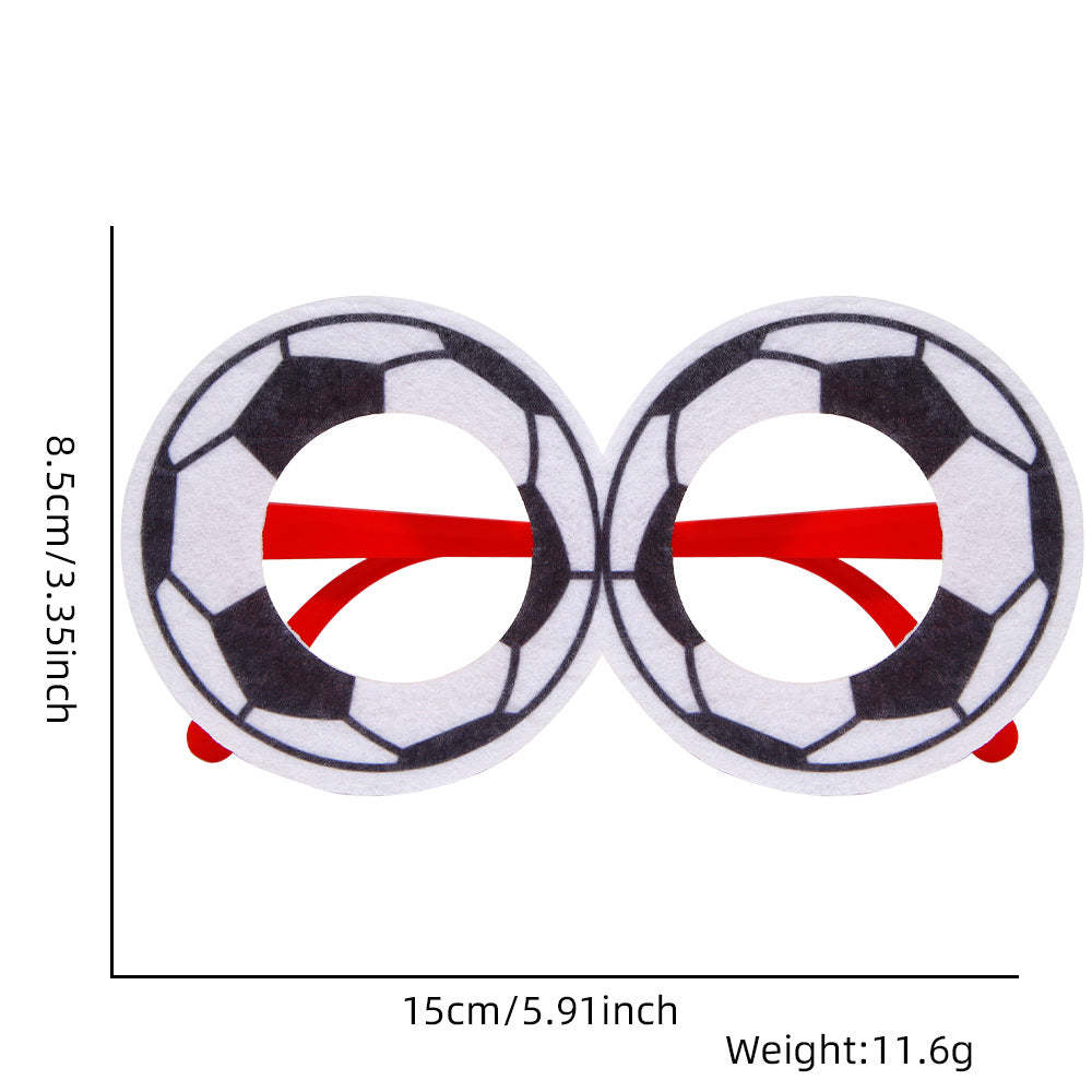 Lunettes De Fête De Football Euro 2024, Accessoire Amusant Pour Les Fans De L'euro 2024, Accessoire Amusant Pour Les Amateurs De Football - Mug Personnalisé