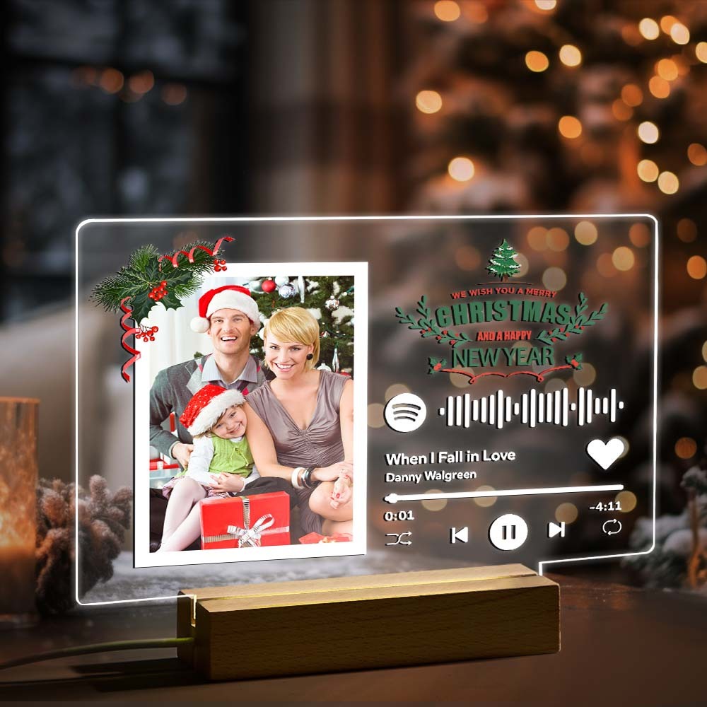 Lampe À Code Spotify Personnalisée, Lumière Photo Personnalisée, Cadeau De Noël Personnalisé Pour Petit Ami - Mug Personnalisé