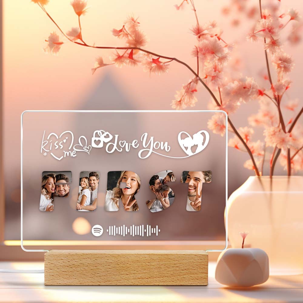 Custom Spotify Night Light Custom Couple Lamp Romantic Valentine's Day Gifts - Mug Personnalisé