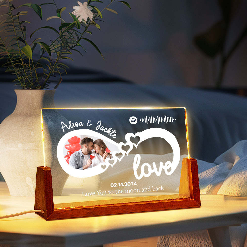 Lampe De Musique Personnalisée Lumière De Nuit Personnalisée Lumière Spotify Personnalisée Pour Elle - Mug Personnalisé