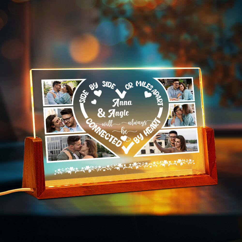 Lampe Photo Personnalisée Lampe Led Acrylique Personnalisée Cadeau Photo Pour Amoureux - Mug Personnalisé