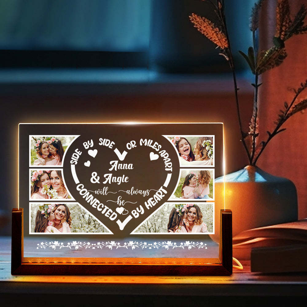 Lampe Photo Personnalisée Lampe Led Acrylique Personnalisée Cadeau Photo Pour Amoureux - Mug Personnalisé