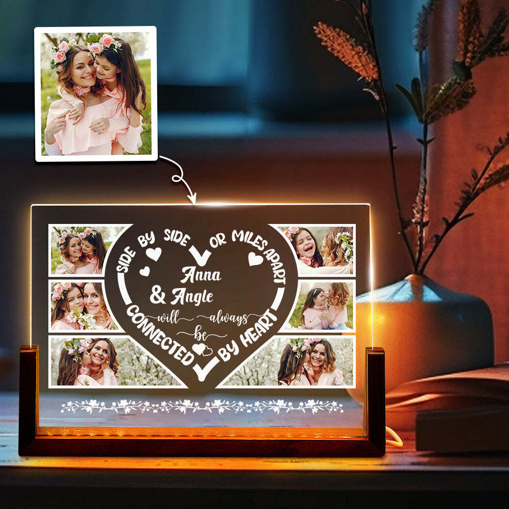 Lampe Photo Personnalisée Lampe Led Acrylique Personnalisée Cadeau Photo Pour Amoureux - Mug Personnalisé