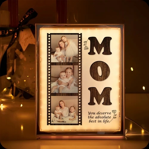 Miroir Lumineux Personnalisé Pour Maman, Cadeau De Fête Des Mères Avec Lumière Led Pour Maman, Miroir Personnalisé Avec Photos-2 - Mug Personnalisé