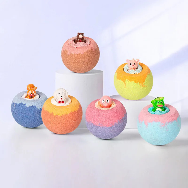 Bombe De Bain Effervescente Surprise À L'huile Essentielle Végane, 1 Pièce, Pour Enfants, Avec Jouets - Mug Personnalisé