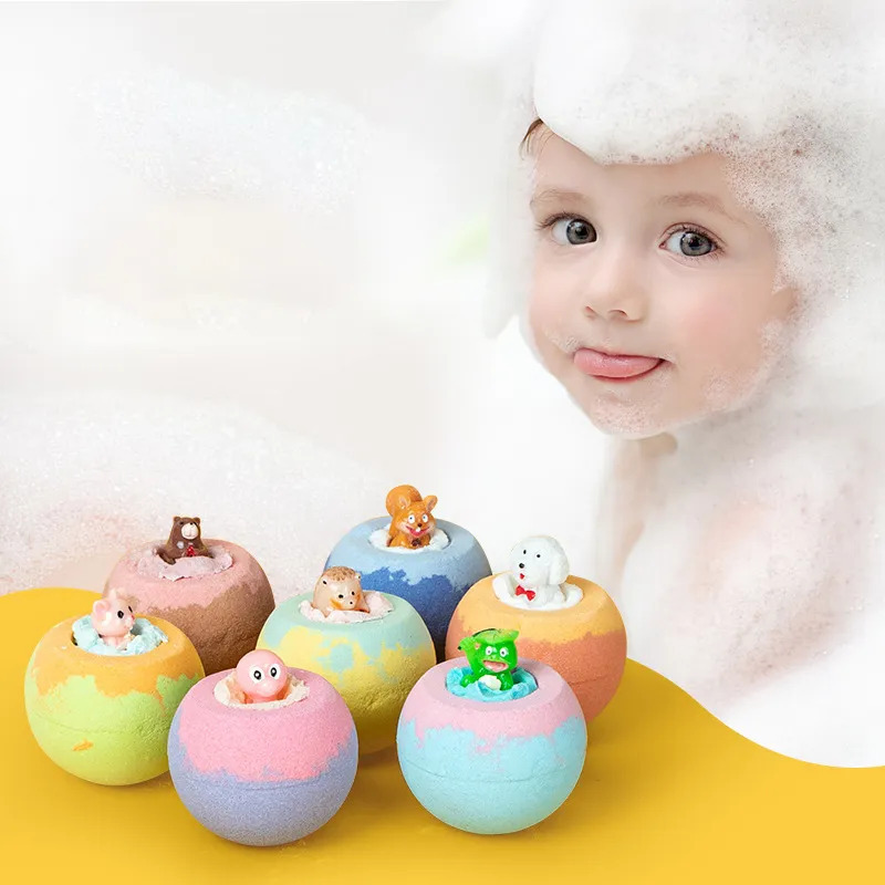 Bombe De Bain Effervescente Surprise À L'huile Essentielle Végane, 1 Pièce, Pour Enfants, Avec Jouets - Mug Personnalisé