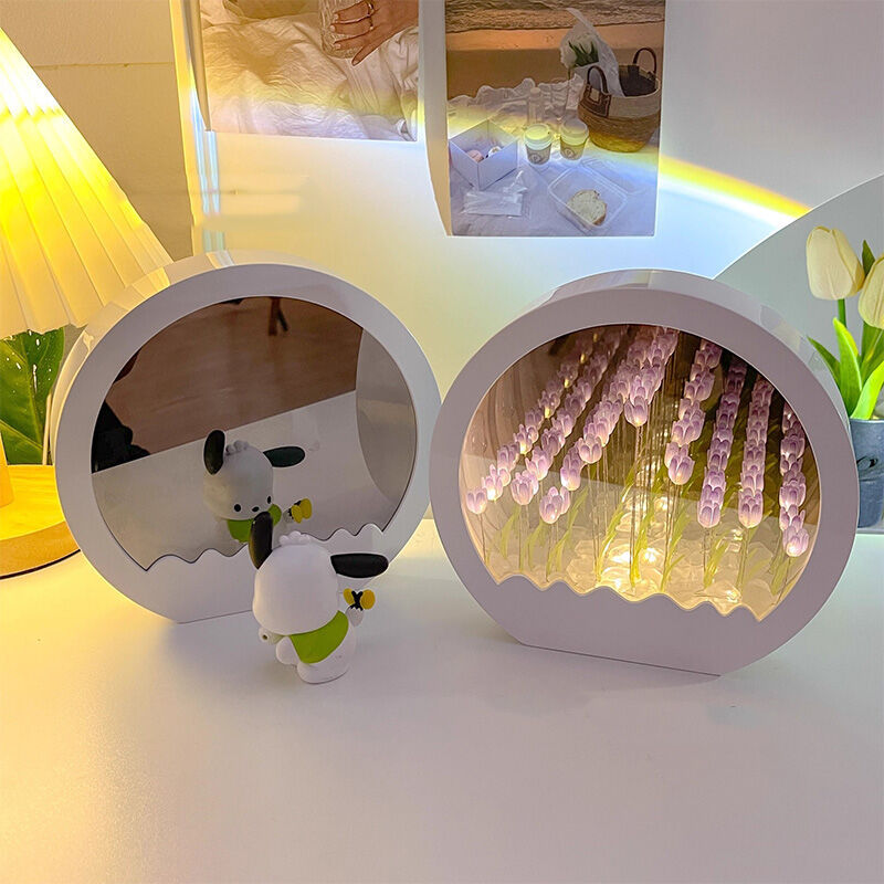 Veilleuse Tulipe, Décoration Chaleureuse Pour La Maison, Cadeau Pour Elle - Mug Personnalisé