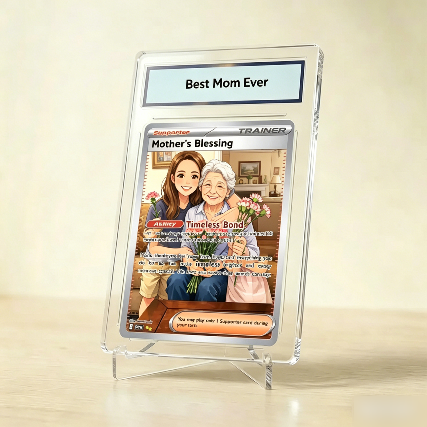 Individuelle Muttertags-sammelkarte, Personalisierte Fotokarte, Geschenk Für Mama, Muttertagsgeschenk - MeineFotoTassen
