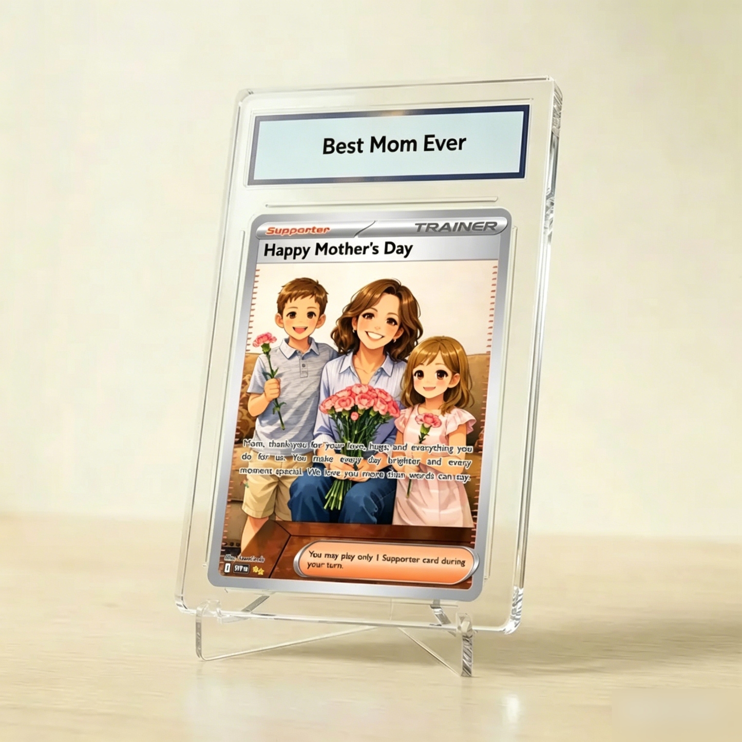 Individuelle Muttertags-sammelkarte, Personalisierte Fotokarte, Geschenk Für Mama, Muttertagsgeschenk - MeineFotoTassen