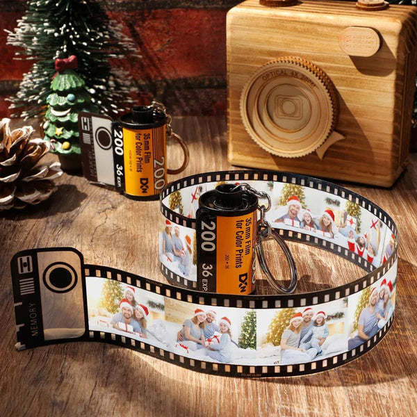 Jubiläumsgeschenke Individueller Filmrollen-schlüsselanhänger Multifoto-kamerarollen-schlüsselanhänger Geschenke Aus Umweltfreundlichem Material Personalisierter Schlüsselanhänger Für Ihn - MeineFotoTassen
