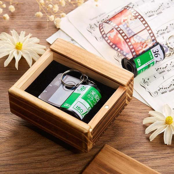 Benutzerdefinierte Kamerarolle Schlüsselanhänger Recycelte Kamerarolle Multiphoto Bunte Geschenke - MeineFotoTassen