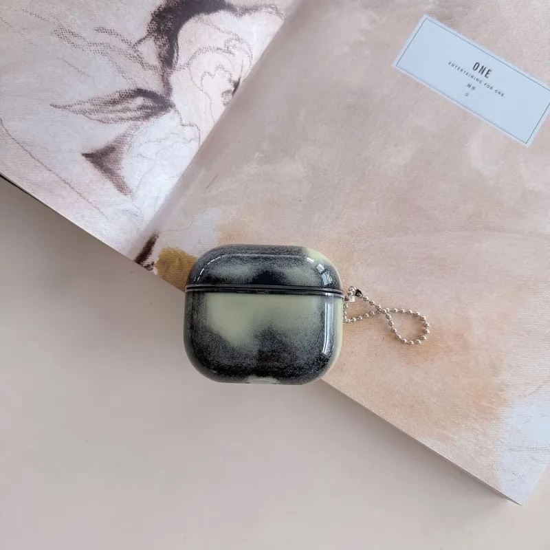 Personalisierte Airpods-hülle Mit Flüssigglitzer, Die Im Dunkeln Leuchtet – Glitzernder, Süßer Schutz Für Airpods 1, 2, 3 Und 4 – Stoßfest - MeineFotoTassen