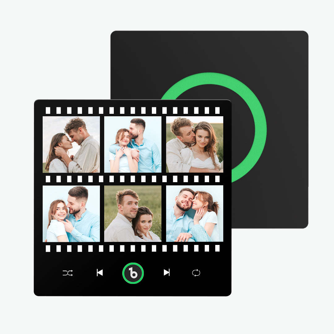 Neues 4.0-upgrade, Individueller Musik-kühlschrankmagnet, Film-stil, Kühlschrankmagnet, Geschenk Für Liebhaber - MeineFotoTassen