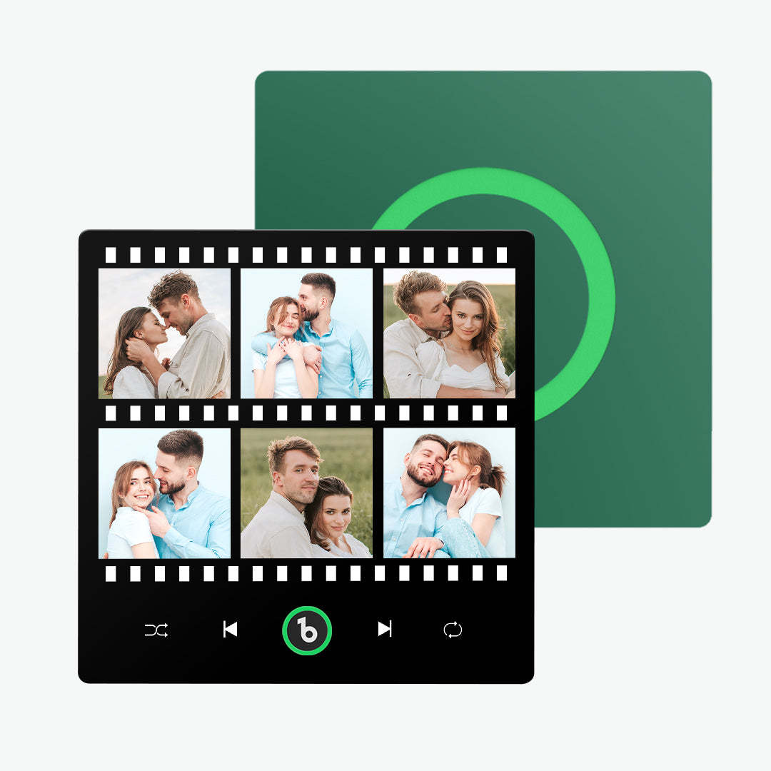 Neues 4.0-upgrade, Individueller Musik-kühlschrankmagnet, Film-stil, Kühlschrankmagnet, Geschenk Für Liebhaber - MeineFotoTassen