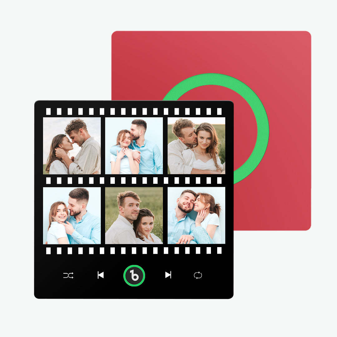 Neues 4.0-upgrade, Individueller Musik-kühlschrankmagnet, Film-stil, Kühlschrankmagnet, Geschenk Für Liebhaber - MeineFotoTassen