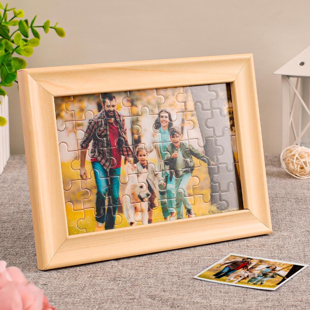 Muttertagsgeschenke, Personalisierte Puzzlerahmen, Individuelle Fotopuzzles, Rahmenornamente - MeineFotoTassen