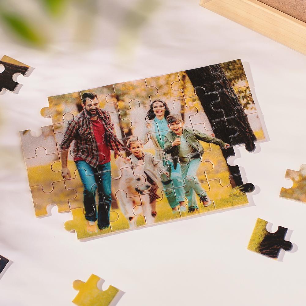 Muttertagsgeschenke, Personalisierte Puzzlerahmen, Individuelle Fotopuzzles, Rahmenornamente - MeineFotoTassen