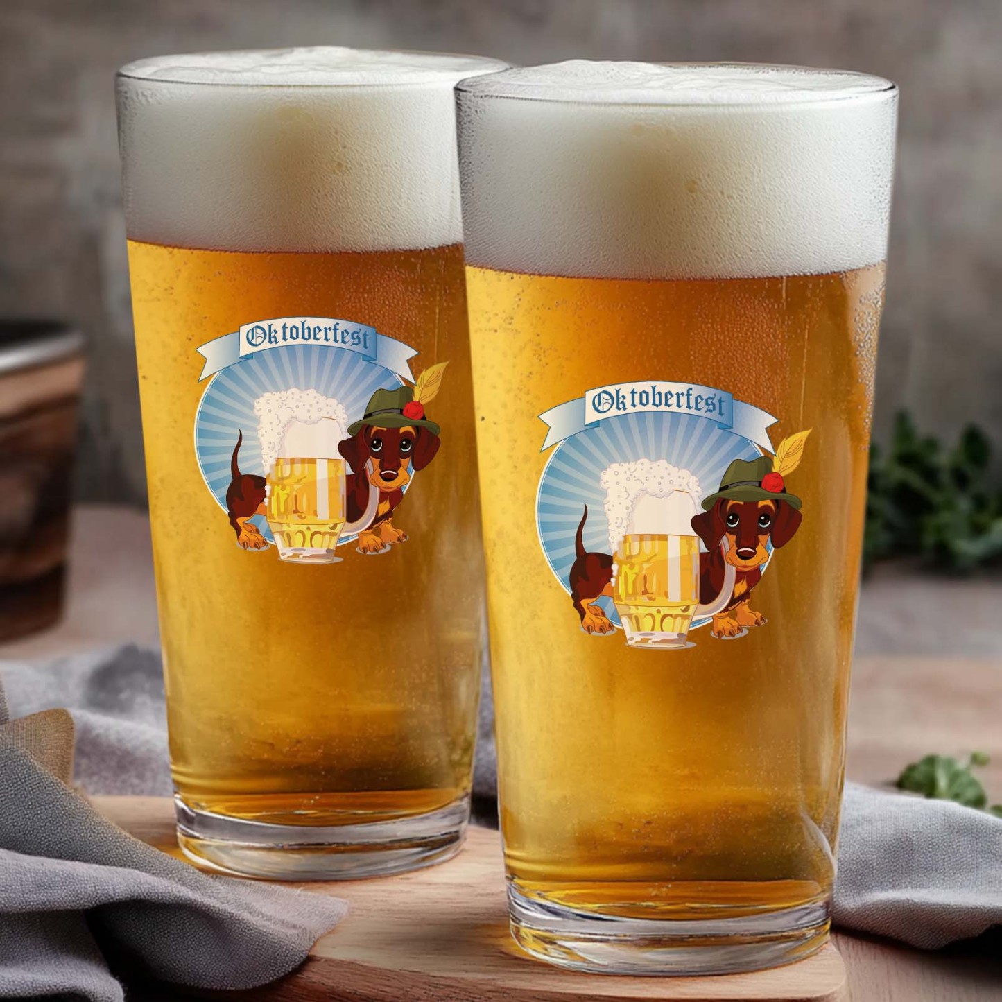 Oktoberfest-bierkrug, Süßer Hundebecher, Oktoberfest-geschenk - MeineFotoTassen