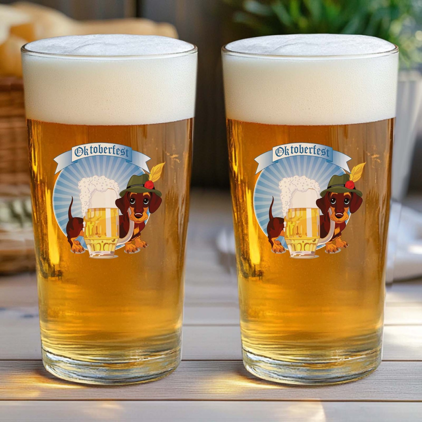 Oktoberfest-bierkrug, Süßer Hundebecher, Oktoberfest-geschenk - MeineFotoTassen