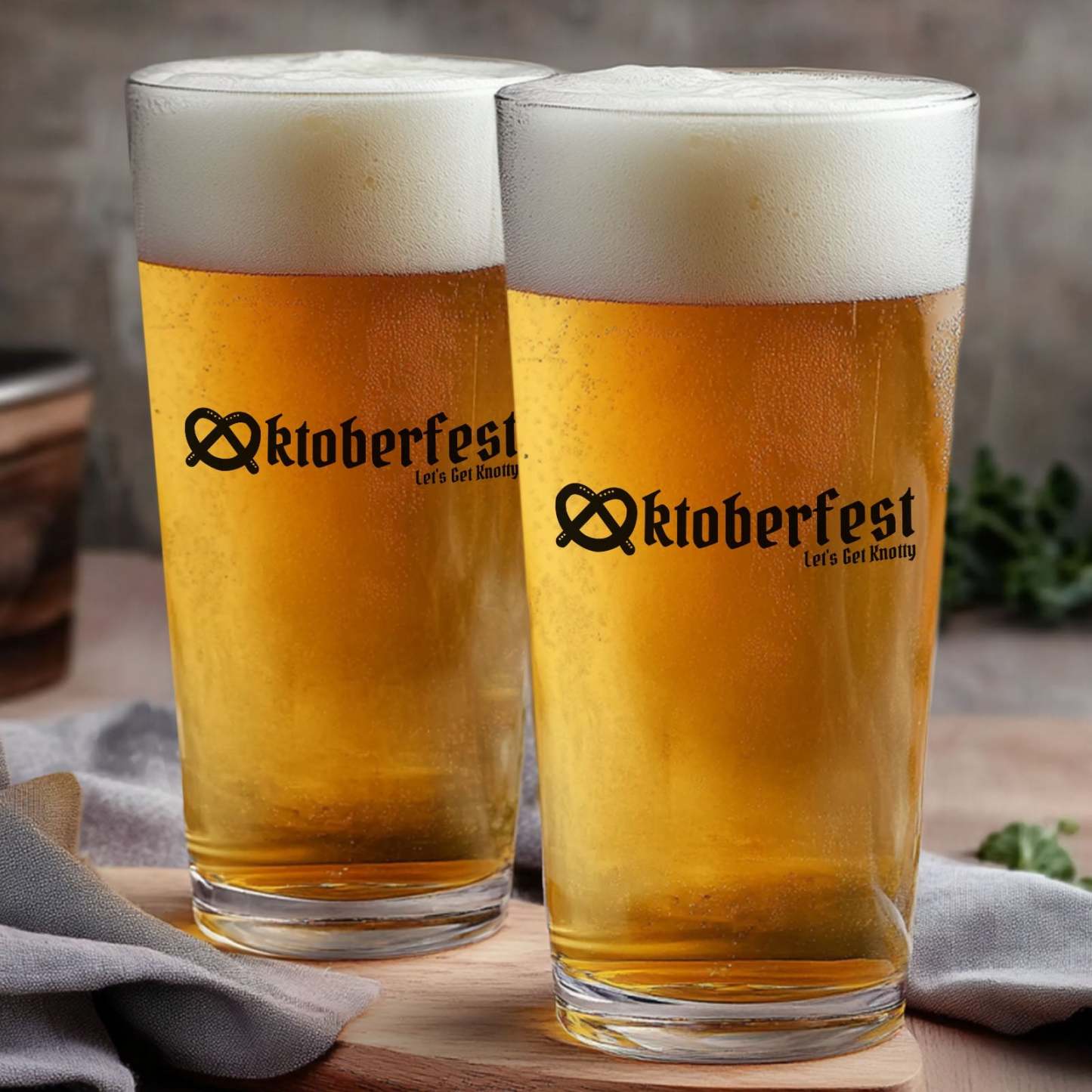 Oktoberfest-bierkrug, Geätzter Bierkrug, Oktoberfest-geschenk - MeineFotoTassen