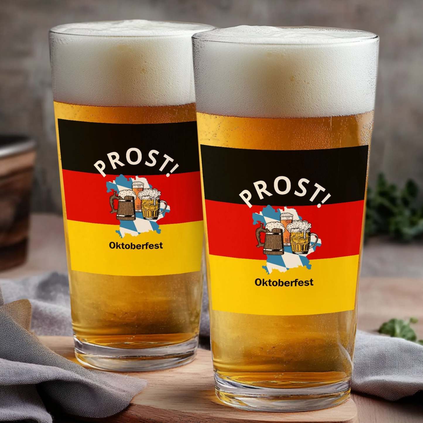 Geätzter Bierkrug Bierkrug Oktoberfest Bierkrug Cheer Gifts - MeineFotoTassen