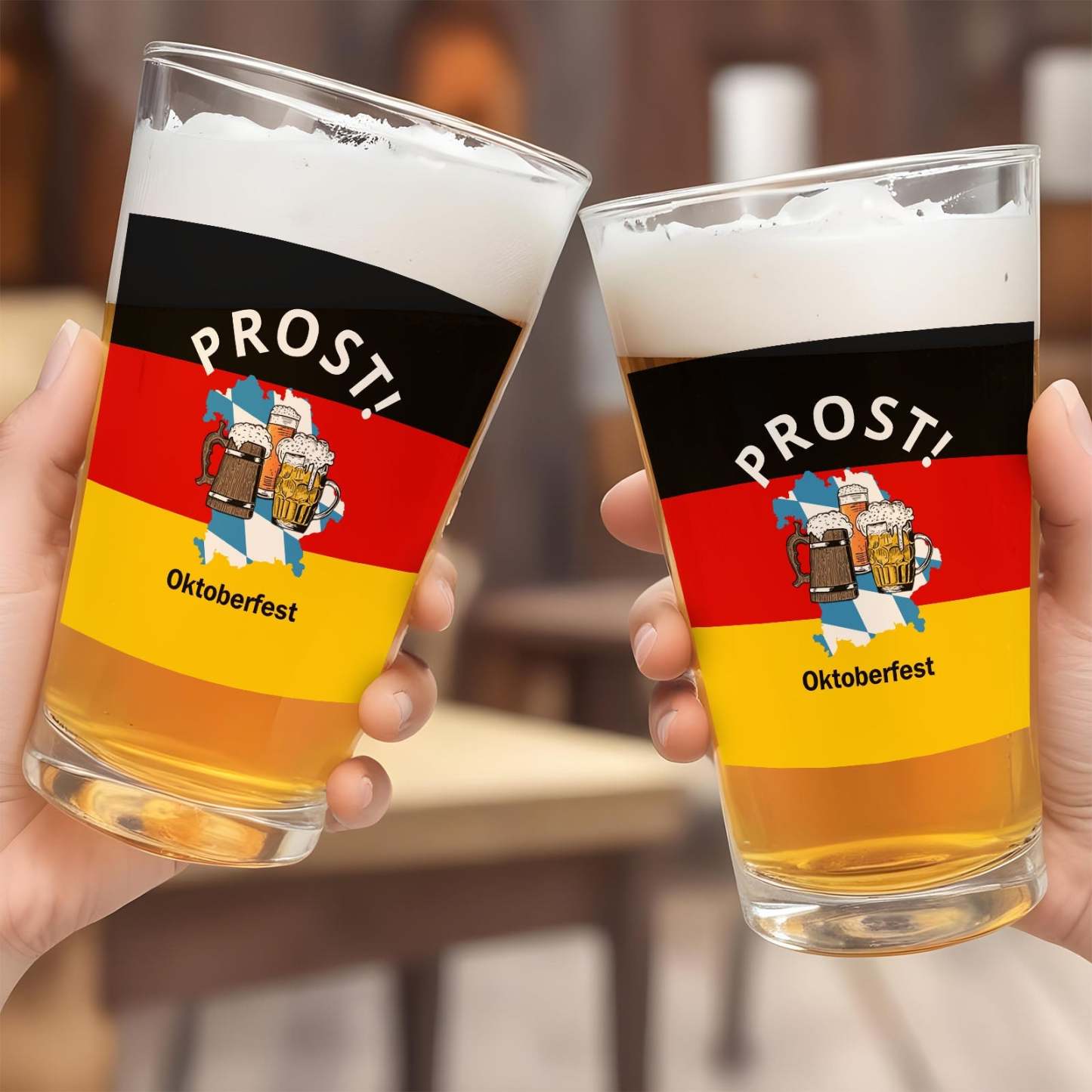 Geätzter Bierkrug Bierkrug Oktoberfest Bierkrug Cheer Gifts - MeineFotoTassen