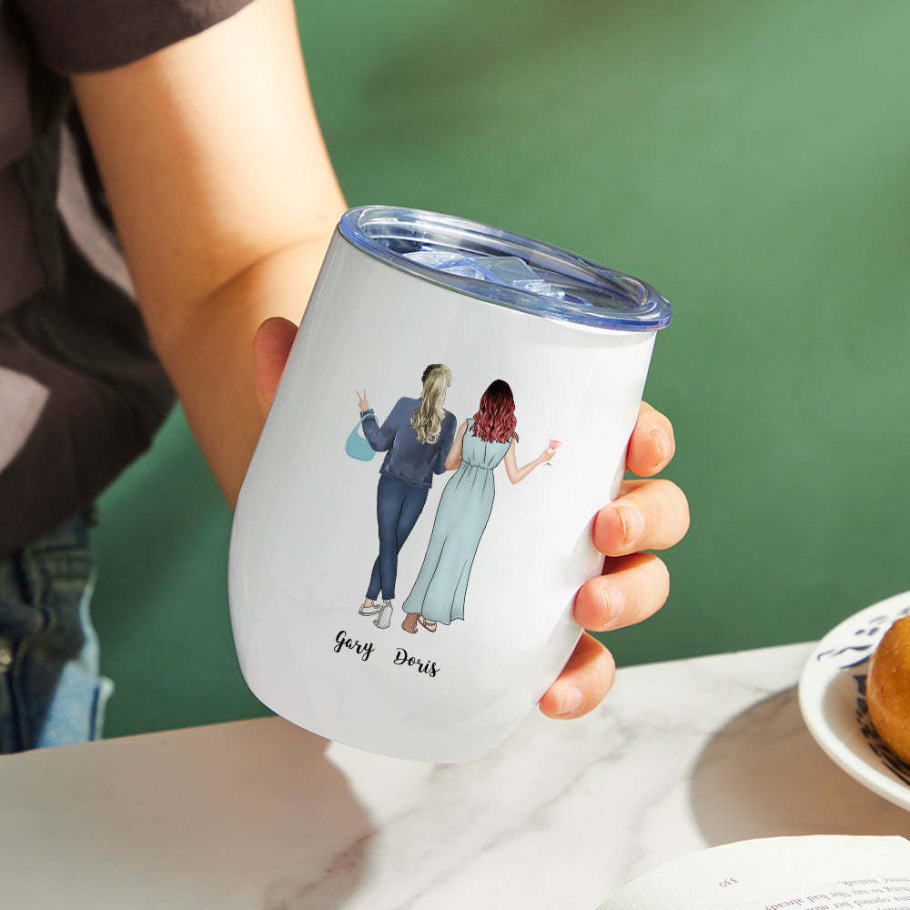 Tassen Mit Individueller Bildgravur, Einzigartige Kreative Geschenke Für Beste Freunde - MeineFotoTassen