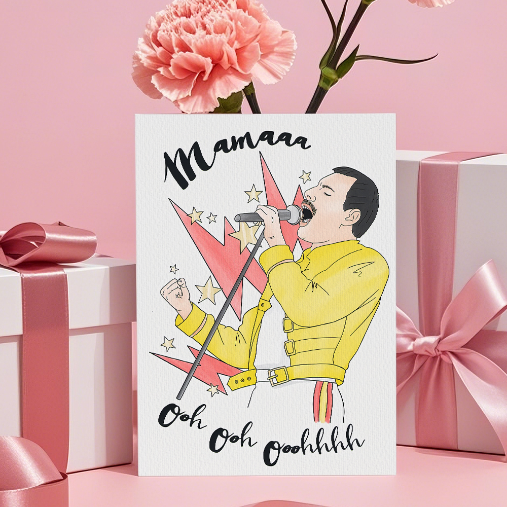 Glückliche Muttertagskarte, Muttertagsgrußkarte, Geschenkkarte Für Mama - MeineFotoTassen