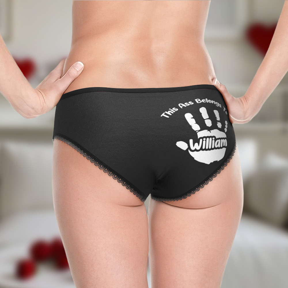 Benutzerdefinierter Name Boxer Freche Geschenke Für Freund Personalisierter Boxer Für Männer 1 Stück - MeineFotoTassen