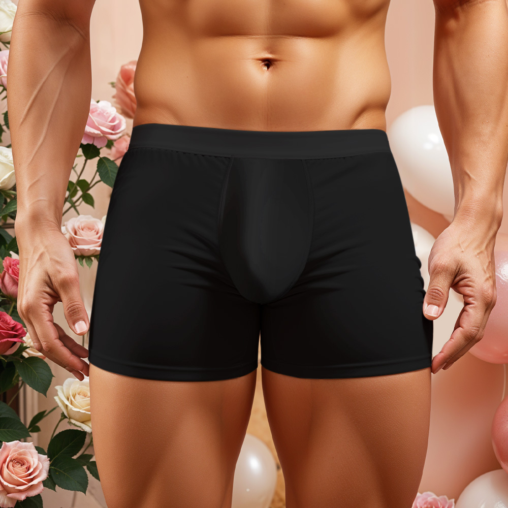 Benutzerdefinierter Name Boxer Freche Geschenke Für Freund Personalisierter Boxer Für Männer 1 Stück - MeineFotoTassen