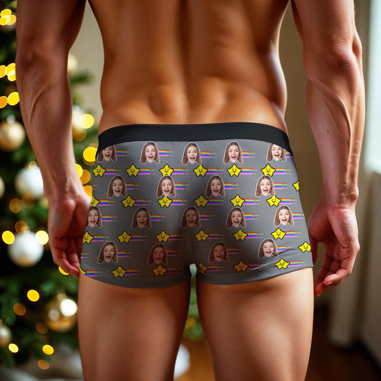 Personalisierte Fotoboxershorts – Individuelle Fotounterwäsche – Geschenk Für Den/die Liebste/n - MeineFotoTassen