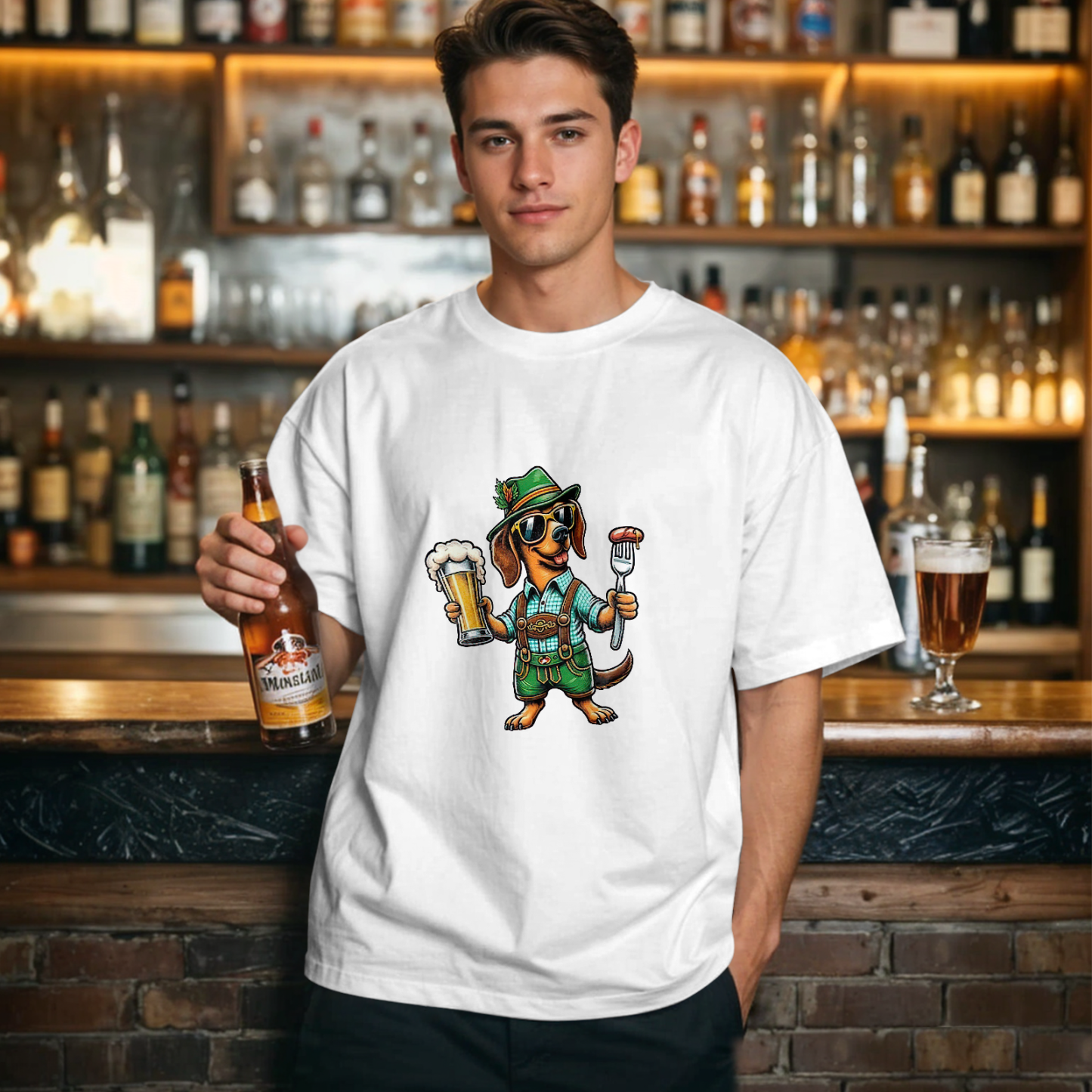 Bier-shirts, Oktoberfest-shirt, Retro-bier-trink-shirts Für Damen - MeineFotoTassen