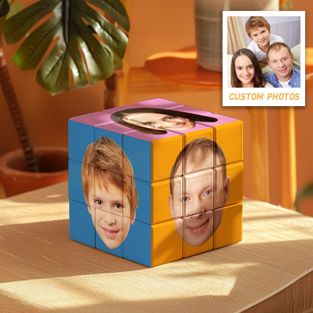 Benutzerdefiniertes Foto Gesicht Zauberwürfel Multi-foto-geschenke Benutzerdefinierter Fotowürfel