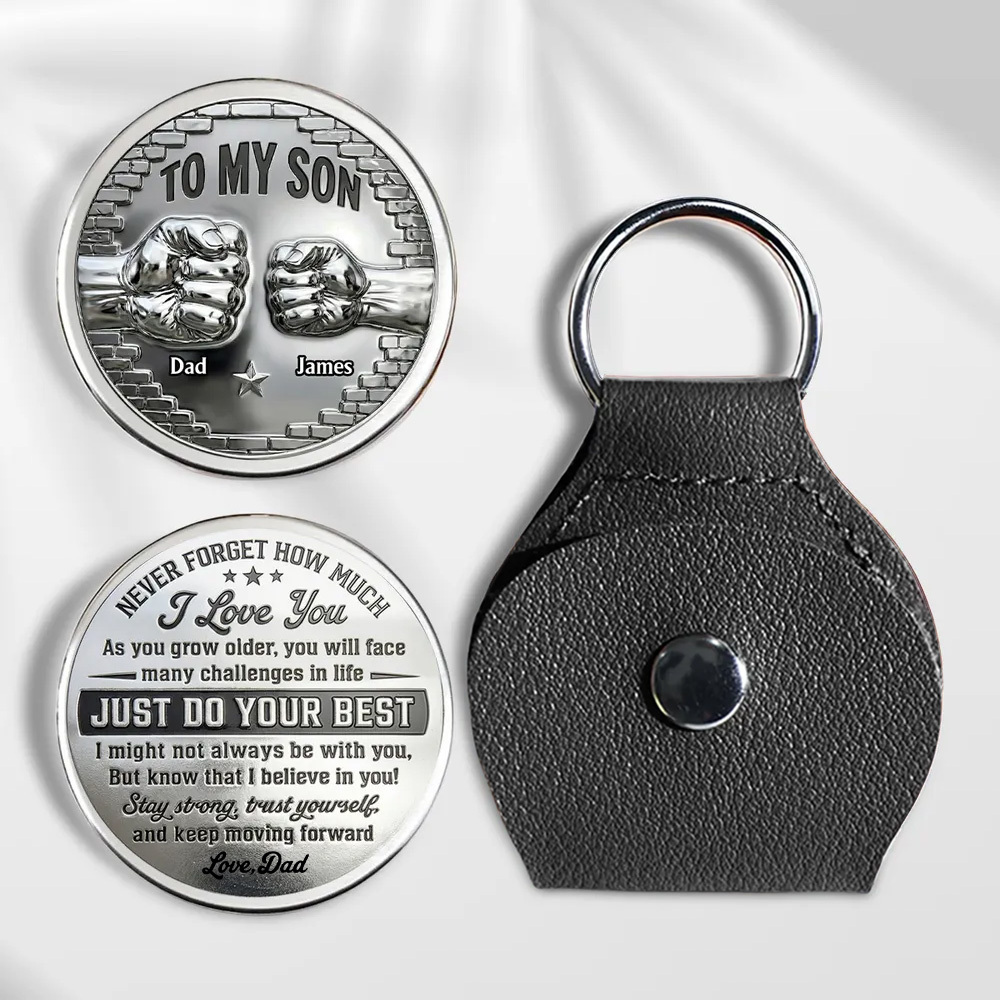 „To My Daughter I Believe In You" – Personalisierte, Individuelle Taschenumarmung Im 2D-Look Und 3D-Pop - MeineFotoTassen