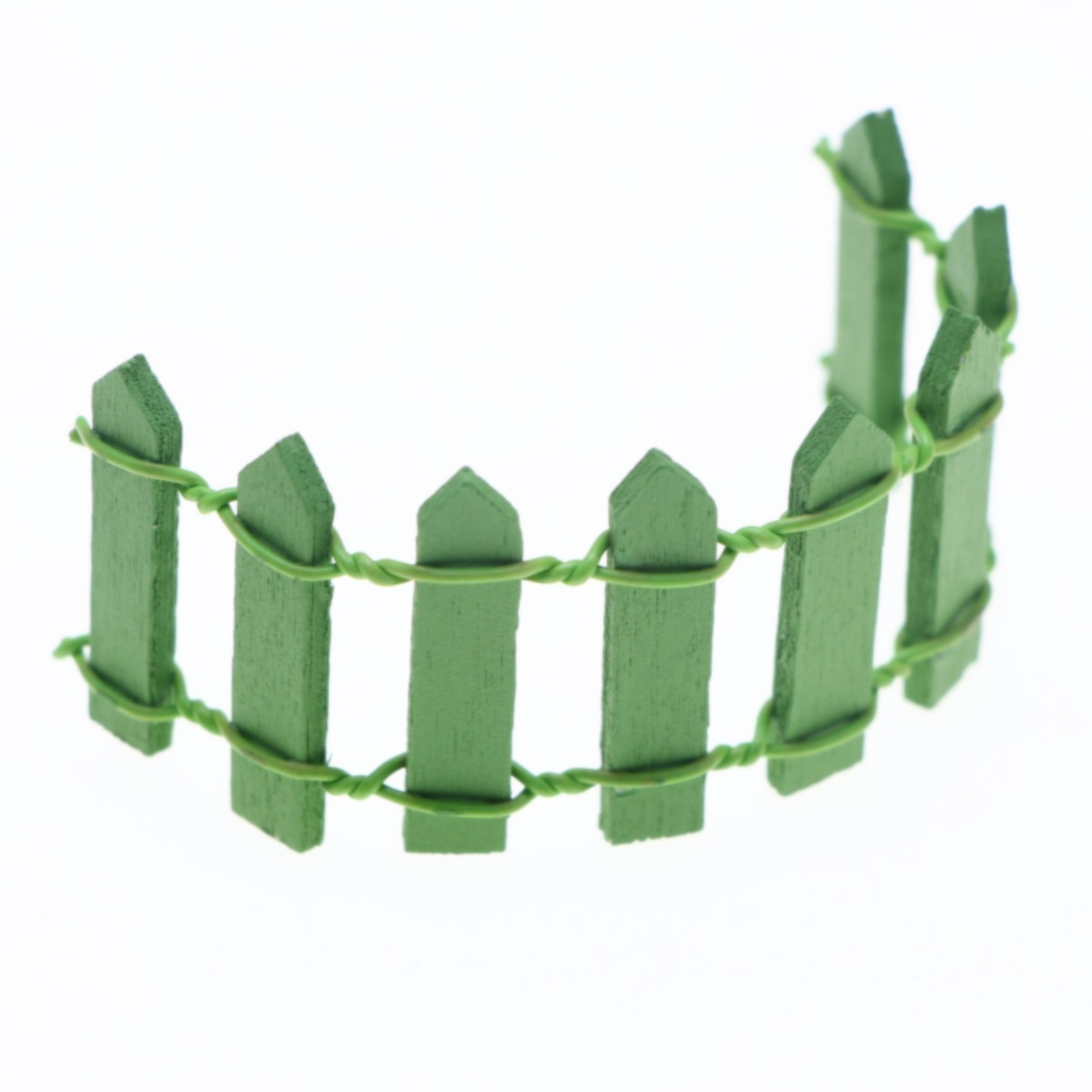 (30 Cm) Grüner Lattenzaun - MeineFotoTassen