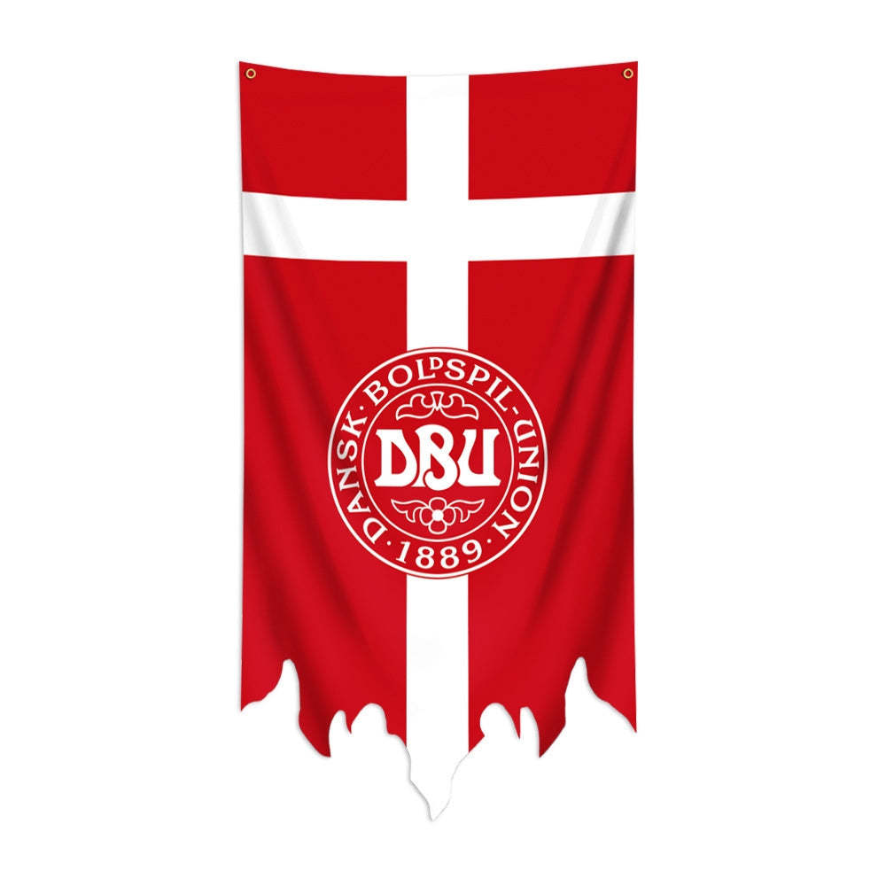 2024 European Cup Dekoration Top 24 National Football Team Flag Theme Hängendes Stoffposter 70*120cm - MeineFotoTassen