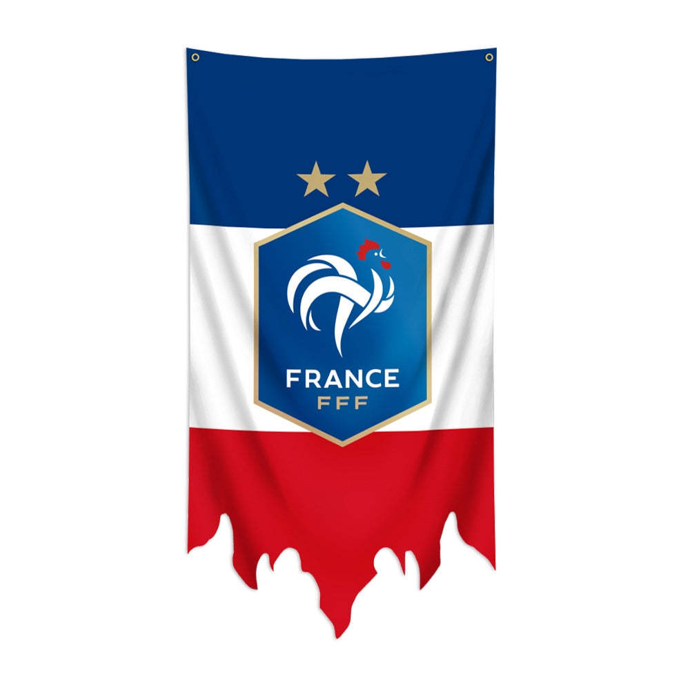 2024 European Cup Dekoration Top 24 National Football Team Flag Theme Hängendes Stoffposter 70*120cm - MeineFotoTassen
