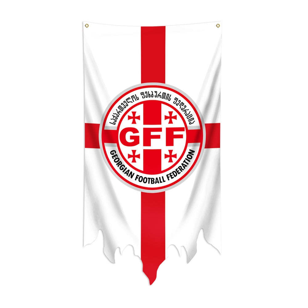 2024 European Cup Dekoration Top 24 National Football Team Flag Theme Hängendes Stoffposter 70*120cm - MeineFotoTassen