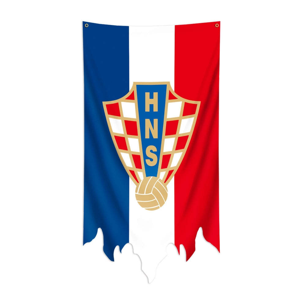 2024 European Cup Dekoration Top 24 National Football Team Flag Theme Hängendes Stoffposter 70*120cm - MeineFotoTassen