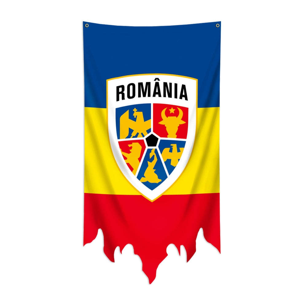 2024 European Cup Dekoration Top 24 National Football Team Flag Theme Hängendes Stoffposter 70*120cm - MeineFotoTassen