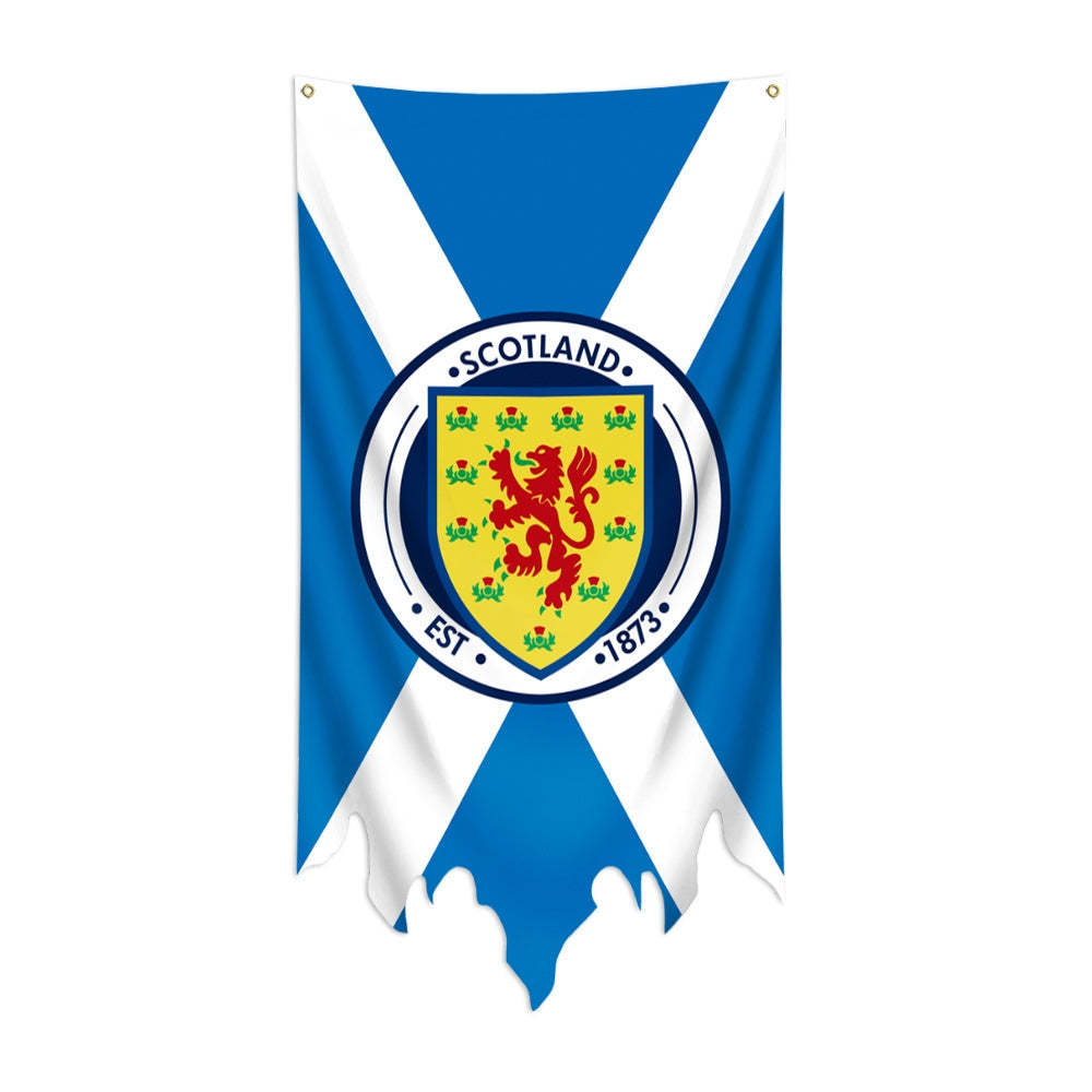 2024 European Cup Dekoration Top 24 National Football Team Flag Theme Hängendes Stoffposter 70*120cm - MeineFotoTassen