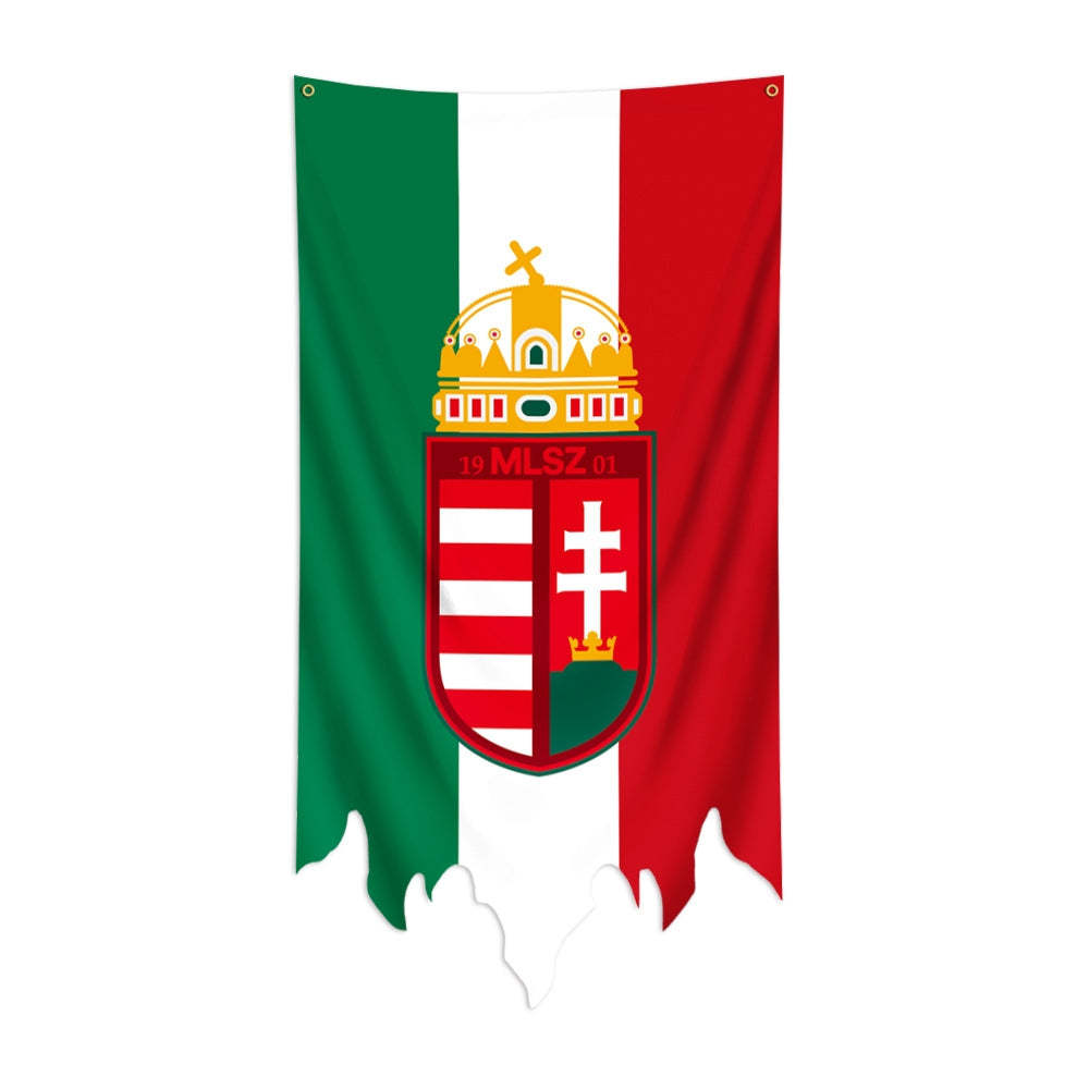 2024 European Cup Dekoration Top 24 National Football Team Flag Theme Hängendes Stoffposter 70*120cm - MeineFotoTassen