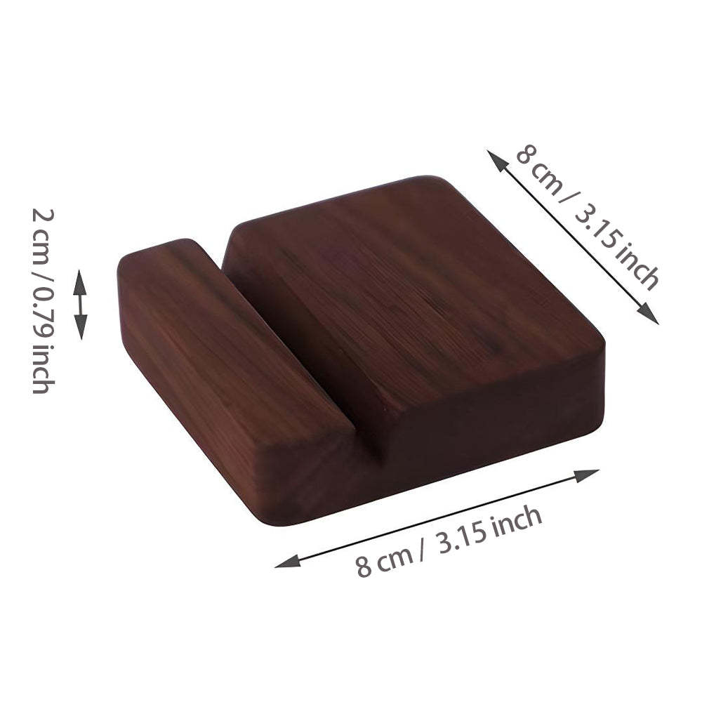 Kühlschrankmagnet mit Holzsockel